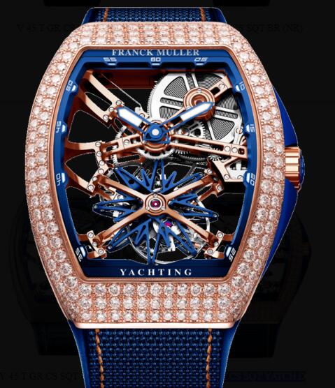 Franck Muller Gravity Yachting Skeleton Watches for sale Cheap Price V 45 T GR CS SQT YATCH D 5N